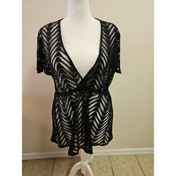 Apt. 9 Other - Apt 9 Beach Coverup Deep V Short Sleeve Size XL